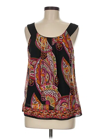 Pre-owned Eci Sleeveless Blouse In Black