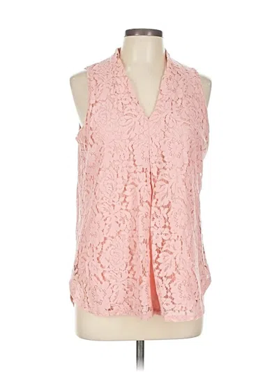 Pre-owned Eci Sleeveless Blouse In Pink