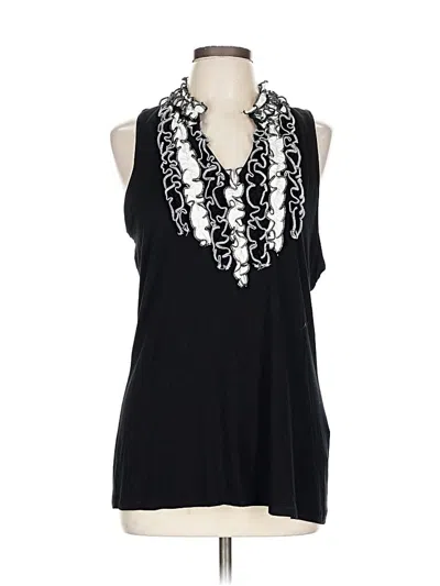 Pre-owned Eci Sleeveless T-shirt In Black