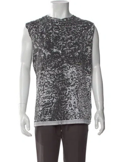 Pre-owned Eckhaus Latta Animal Print Short Sleeve Shirt In Multi