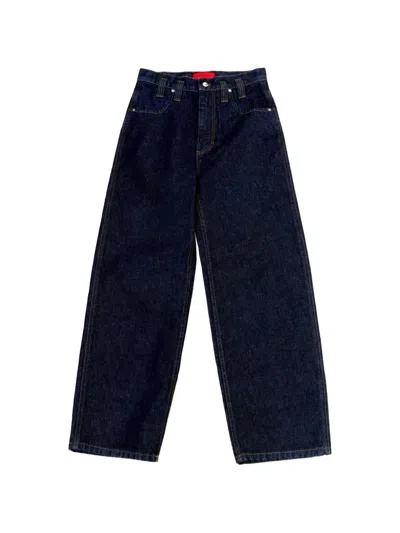 Eckhaus Latta Belt-loops Jeans In Blue