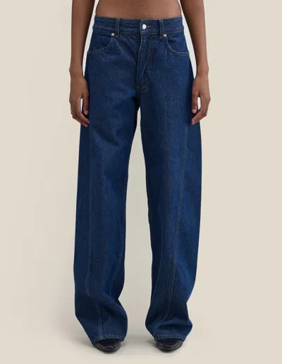 Eckhaus Latta Bend Jean In Blue