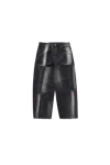 Eckhaus Latta Bend Jeans Sunfade In Black