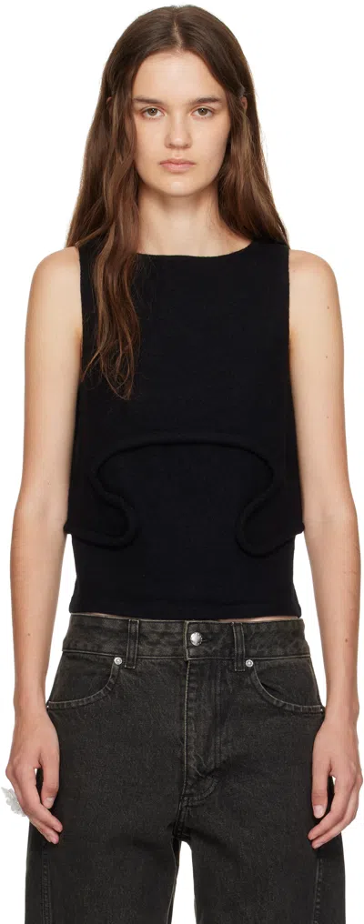 Eckhaus Latta ブラック Pallas トップス In Purple