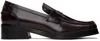 Eckhaus Latta Brown Latta Loafers In Dark Grey Antik