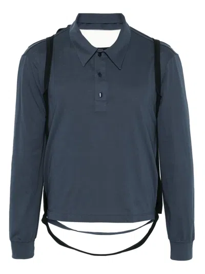 Eckhaus Latta Cotton Polo Shirt