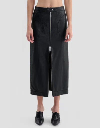 Eckhaus Latta Cruising Skirt In Black