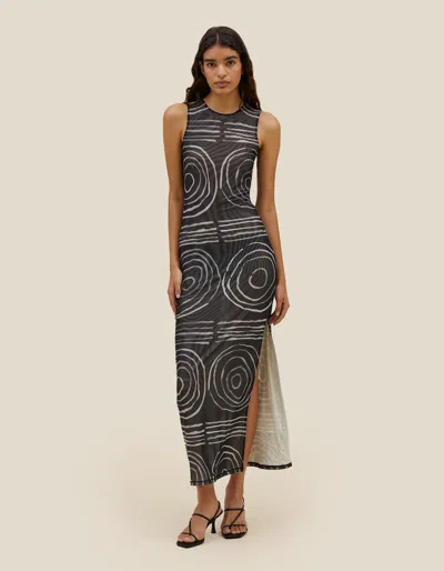 Duet Dress In Gray from Eckhaus Latta
