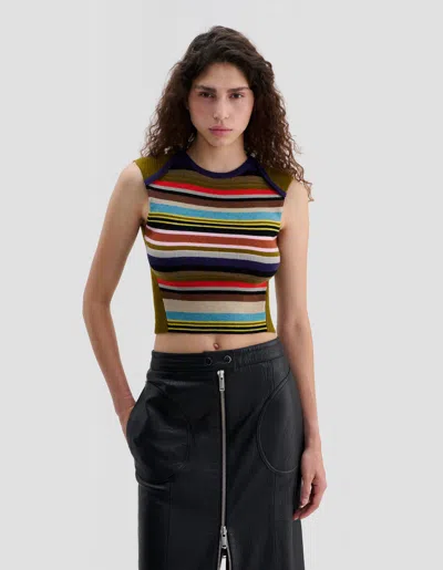 Eckhaus Latta Envelope Top In Multi