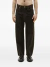 Eckhaus Latta Five-pocket Jeans In Blue