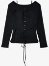 Eckhaus Latta Black Flip Top In 黑色