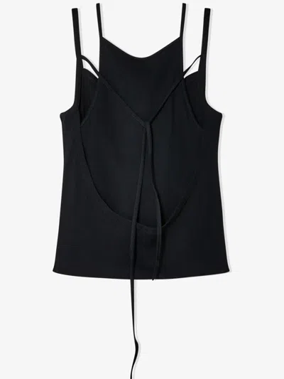 Eckhaus Latta Flip Tank Top In Black