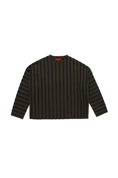 Eckhaus Latta Keyboard Sweater Mallard In Green