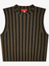 Eckhaus Latta Keyboard Top In Black