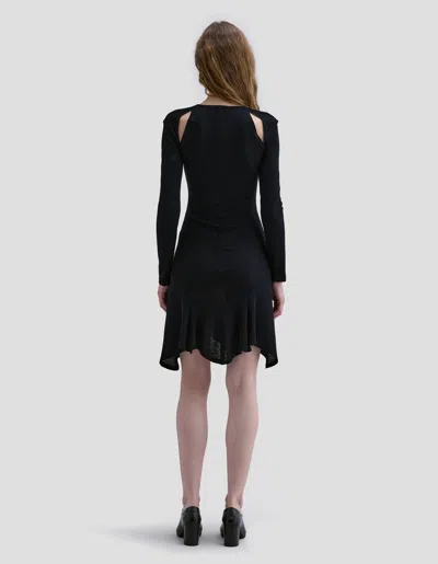 Eckhaus Latta Knife Dress In Black