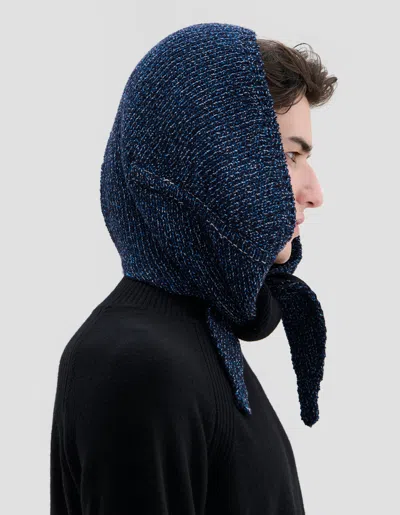 Eckhaus Latta Knot Bonnet In Blue