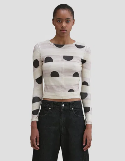 Eckhaus Latta Lapped Baby Crewneck