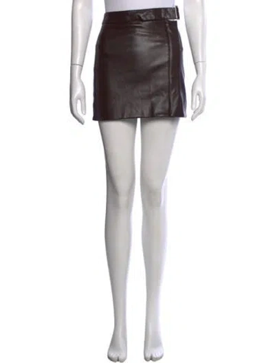 Pre-owned Eckhaus Latta Mini Skirt In Multi