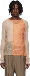 Eckhaus Latta Reef Symphony Sweater In Reef