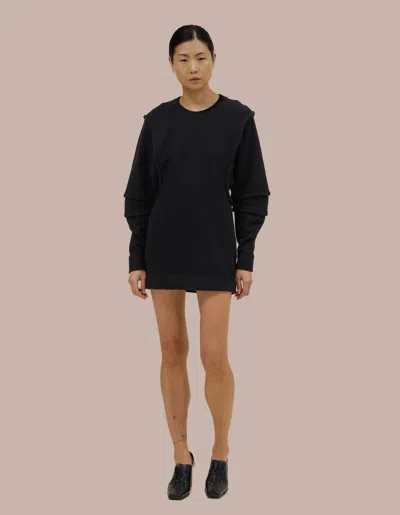 Pallas Dress In Black from Eckhaus Latta