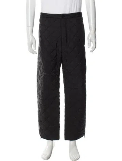Pre-owned Eckhaus Latta Pants In Black