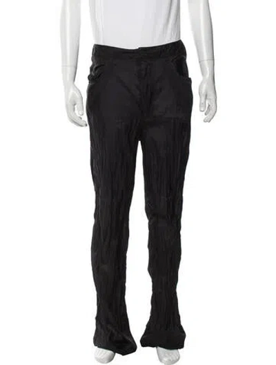Pre-owned Eckhaus Latta Pants In Black