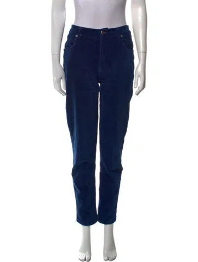 Pre-owned Eckhaus Latta Pants In Blue