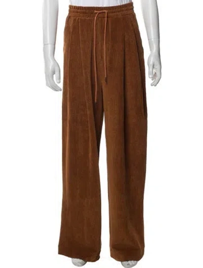 Pre-owned Eckhaus Latta Pants In Brown