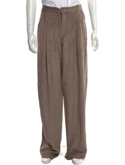 Pre-owned Eckhaus Latta Pants In Neutral