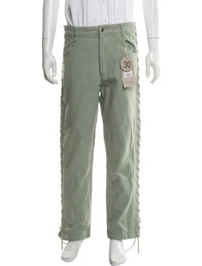 Pre-owned Eckhaus Latta Pants W/ Tags In Green