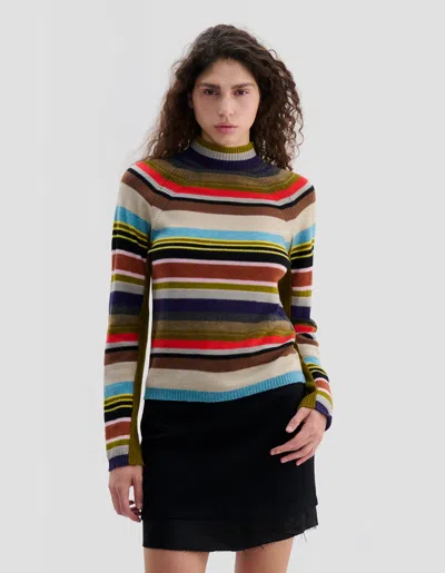 Eckhaus Latta Racer Turtleneck In Multi