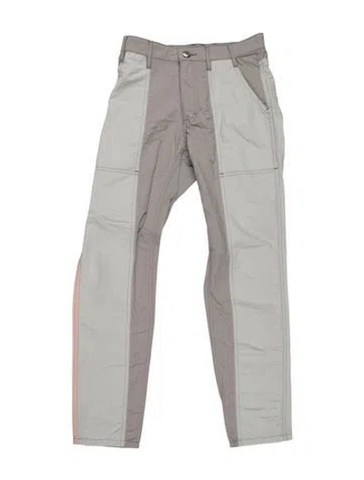 Pre-owned Eckhaus Latta Skinny Leg Pants In Grey