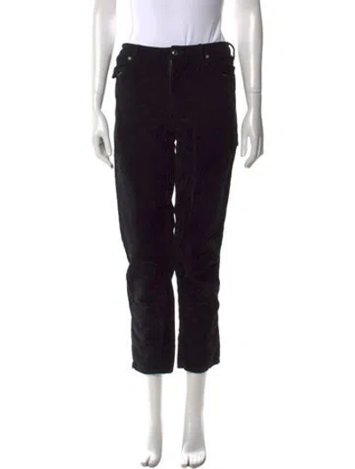 Pre-owned Eckhaus Latta Straight Leg Pants In Black
