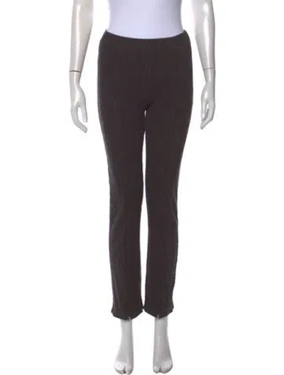 Pre-owned Eckhaus Latta Straight Leg Pants In Grey