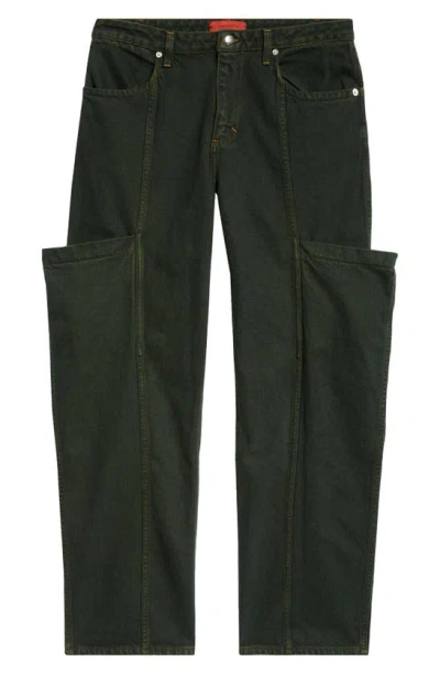 ECKHAUS LATTA STRAIGHT LEG POCKET JEANS