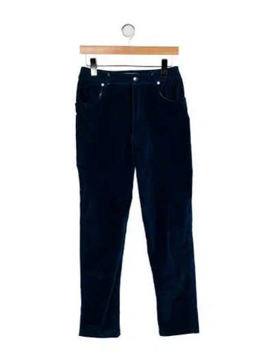 Pre-owned Eckhaus Latta Straight-leg Jeans In Blue