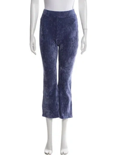 Pre-owned Eckhaus Latta Striped Sweatpants In Blue