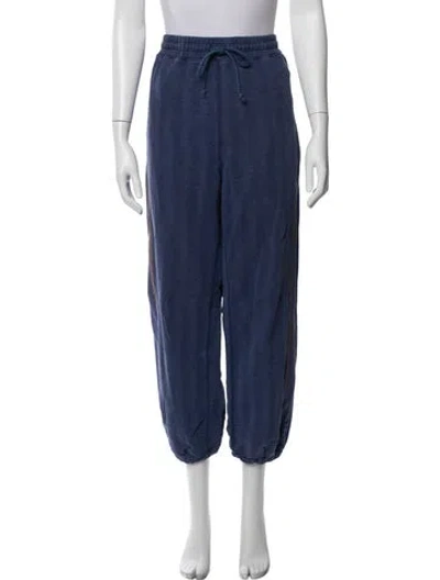 Pre-owned Eckhaus Latta Sweatpants In Blue