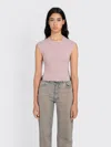 Eckhaus Latta Twyla Top In Pink