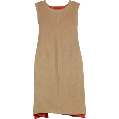 Eckhaus Latta Veil Sleeveless Minidress In Papaya