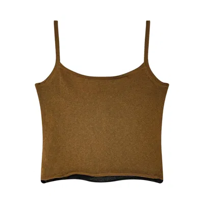 Pre-owned Eckhaus Latta Veil Tank 'branch' | Green | Women's Size S