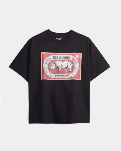 Ecko Big Flag Tee In Black