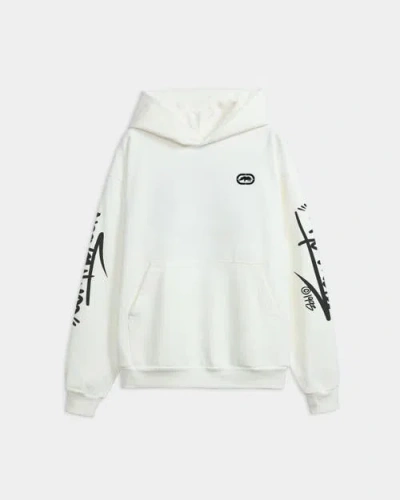 Ecko Complexcon Broadcast Hoodie In White