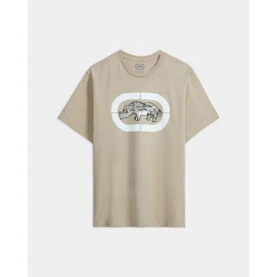 Ecko Graffiti Across The City Tee In Nude