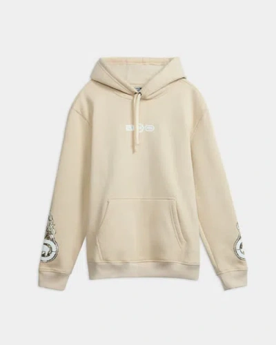 Ecko Leafy On Fire Hoodie In Gray
