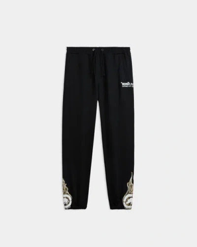 Ecko Leafy On Fire Joggers In Metallic