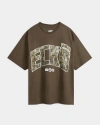 Ecko Leafy On Fire Tee In Brown