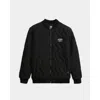 Ecko Make An Impression Varsity Jacket In Black