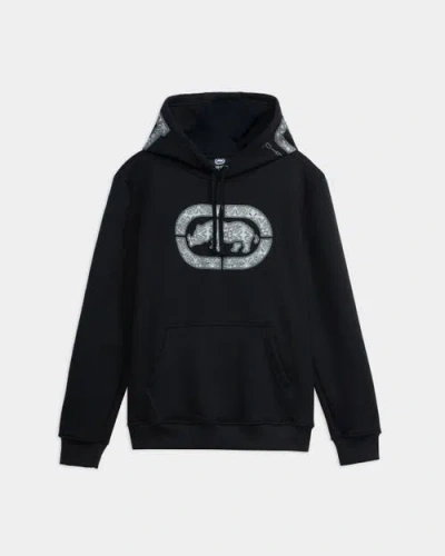 Ecko Overstand Hoodie In Black