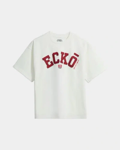 Ecko Overstand Tee In White